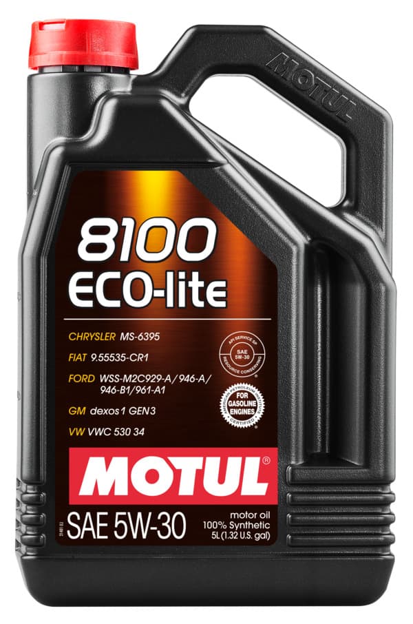 Масло моторное синтетическое 5L - 8100 ECO-LITE 5W30