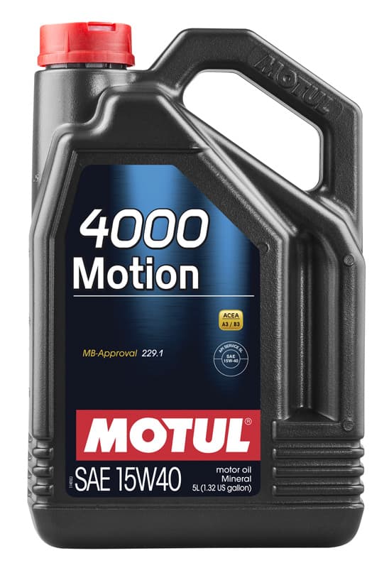 Масло моторное MOTION  15W-40 4000 5L MOTUL