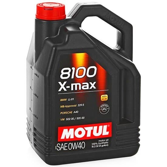 Масло моторное синтетическое 5L - 8100 X-MAX 0W40