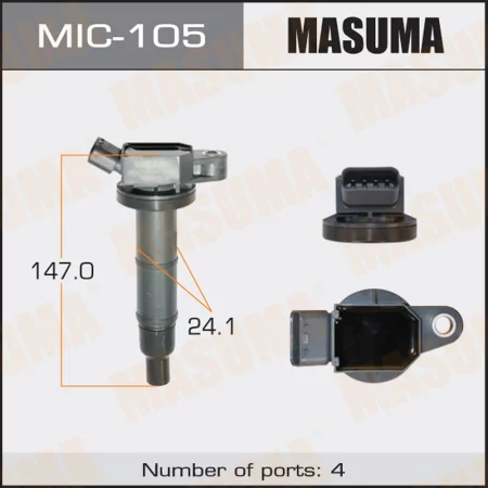 Катушка зажигания Toyota Avensis/Camry/Rav 4 2.0/2.4i 00> 90080-19023 MASUMA
