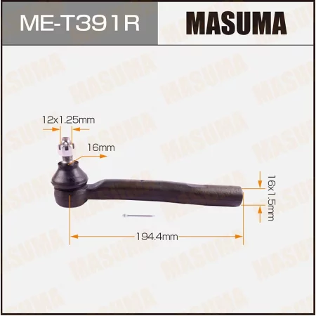 Наконечник рулевой правый Lexus RX450 GYL15 3.5i Hybrid 09> 45460-49055 MASUMA