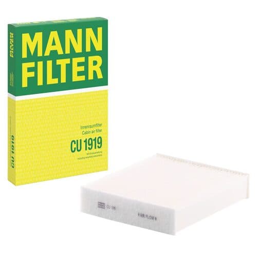 Фильтр салона Toyota Yaris 1.0i/1.3i/1.4 D-4D 06> 87139-50100 MANN-FILTER