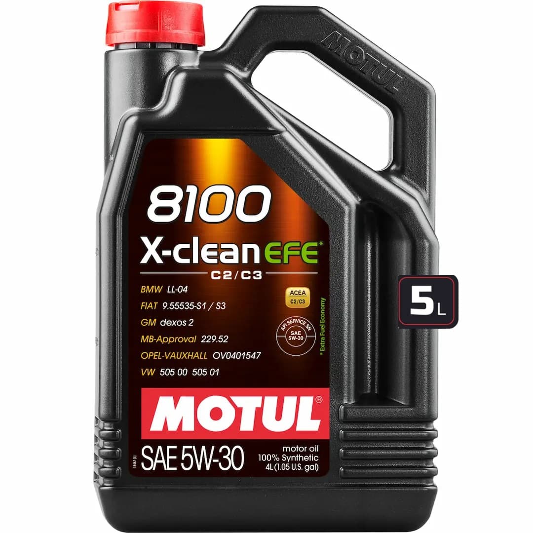 Масло моторное X-CLEAN EFE LL-04 5W30 (5L) MOTUL